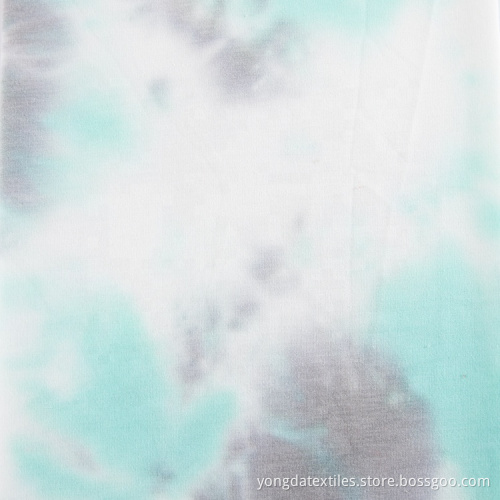 TR Spandex Tie-dye French Terry